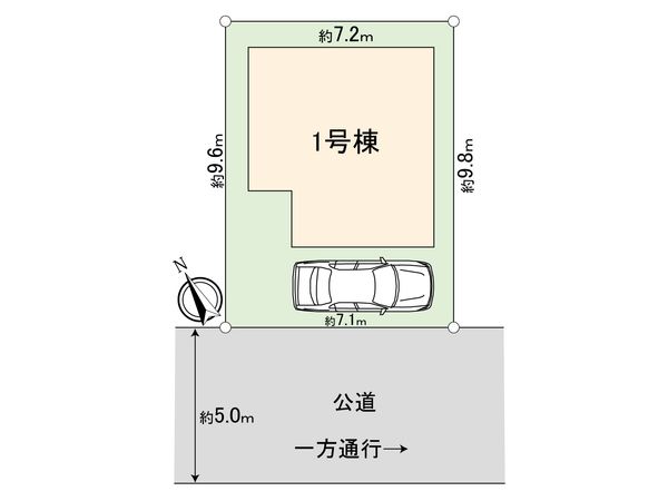 市川市南八幡1丁目 新築戸建 間取図(平面図) 市川市南八幡1丁目 新築戸建 間取図(平面図)