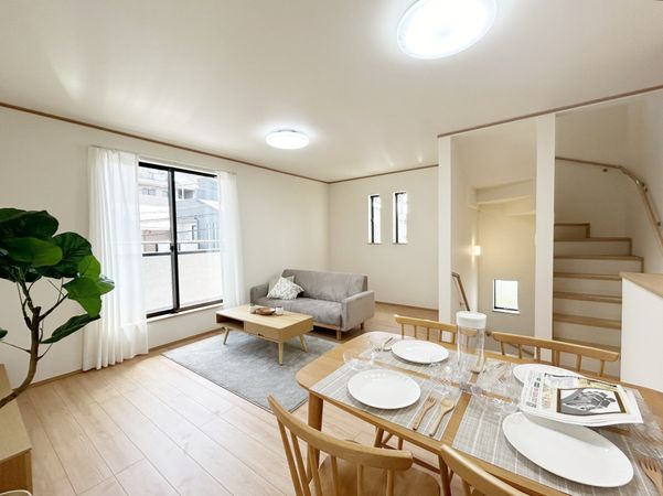 市川市大和田4丁目 新築戸建 A号棟 リビング 市川市大和田4丁目 新築戸建 A号棟 リビング