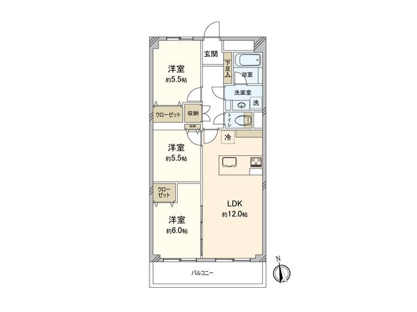 市川パークハウスA棟 間取図(平面図) 市川パークハウスA棟 間取図(平面図)
