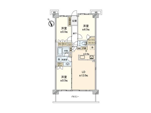 間取図(平面図)