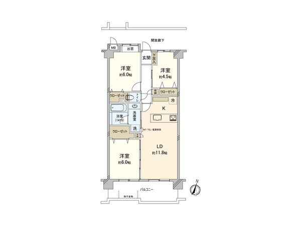 間取図(平面図)