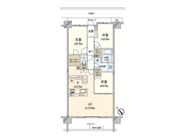 間取図(平面図)