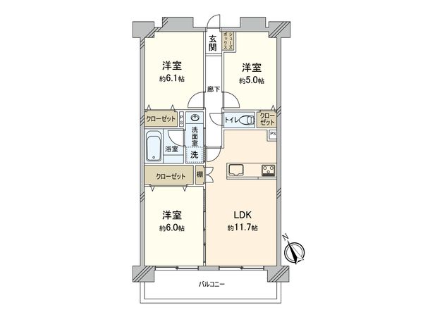 間取図(平面図)