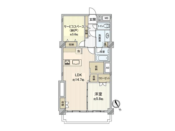 間取図(平面図)