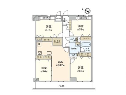 間取図(平面図)