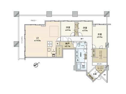 間取図(平面図)