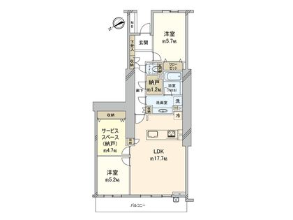 間取図(平面図)