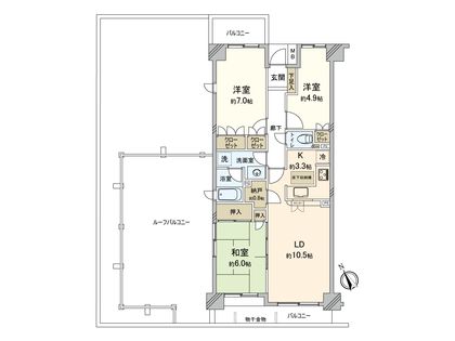 間取図(平面図)