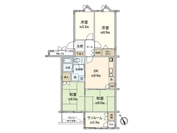 間取図