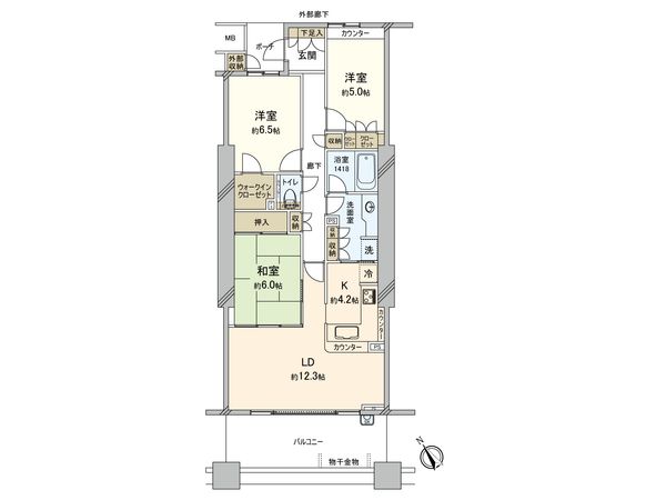 間取図(平面図)