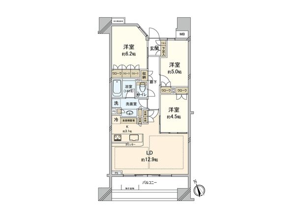 間取図(平面図)