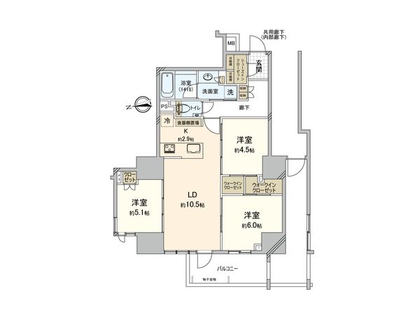 間取図(平面図)