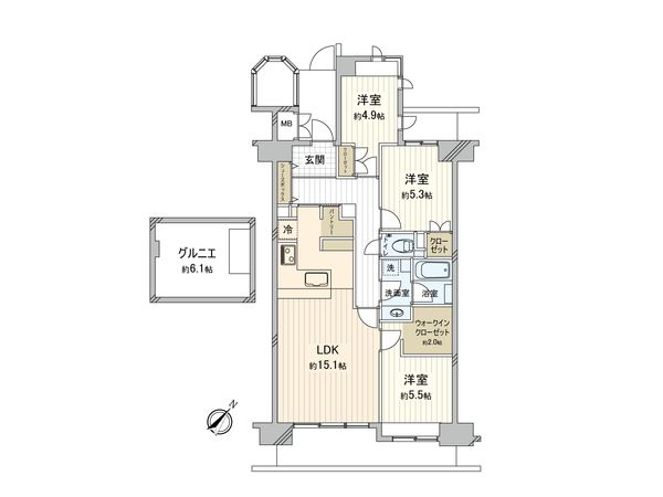 間取図(平面図)
