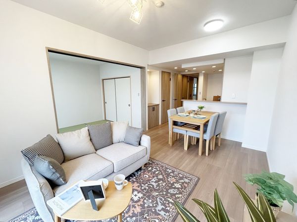 市川東パークホームズ リビング