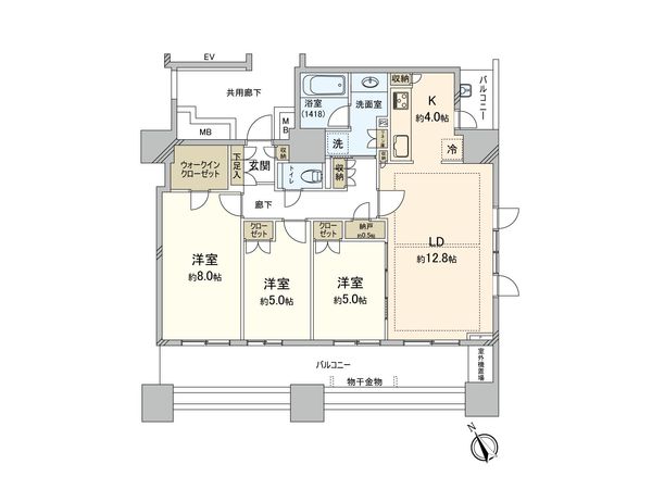 間取図(平面図)