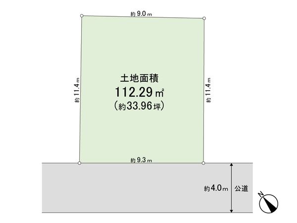 井野 土地 区画図