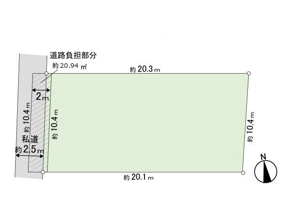 上志津 土地 区画図 上志津 土地 区画図