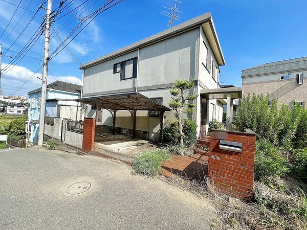 横戸町 古家付土地 土地写真