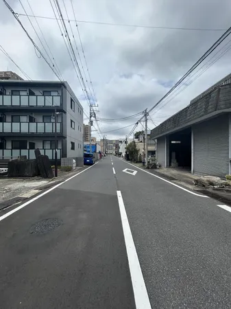 前面道路を含む現地写真