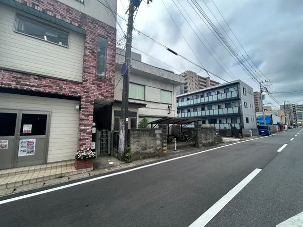 前面道路を含む現地写真