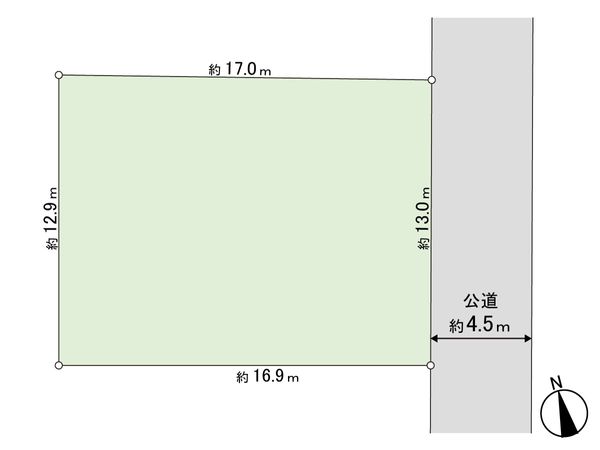 村上 土地 区画図