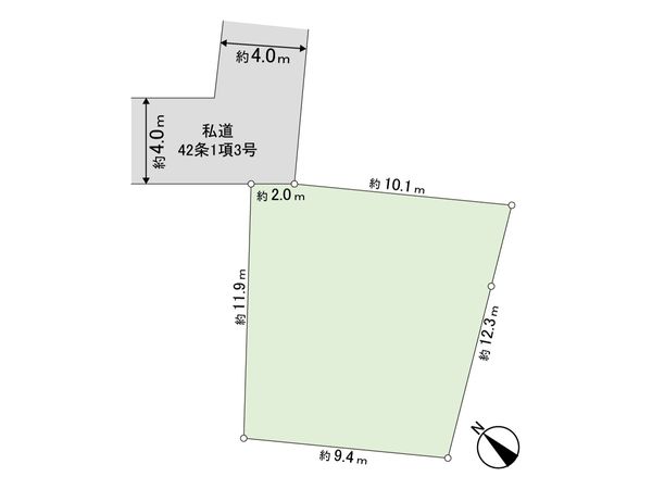 八千代台東3丁目土地 区画図 八千代台東3丁目土地 区画図