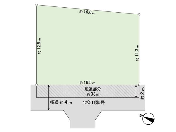 西志津7丁目 売地 区画図 区画図