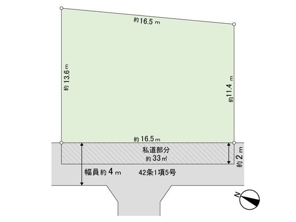西志津7丁目 売地 区画図 西志津7丁目 売地 区画図