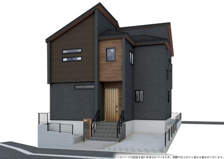 大和田新田 新築戸建 外観パース図