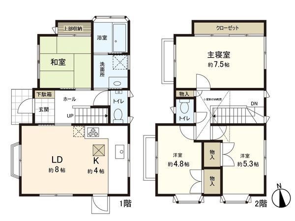 西志津3丁目 戸建 間取図(平面図) 間取図(平面図)