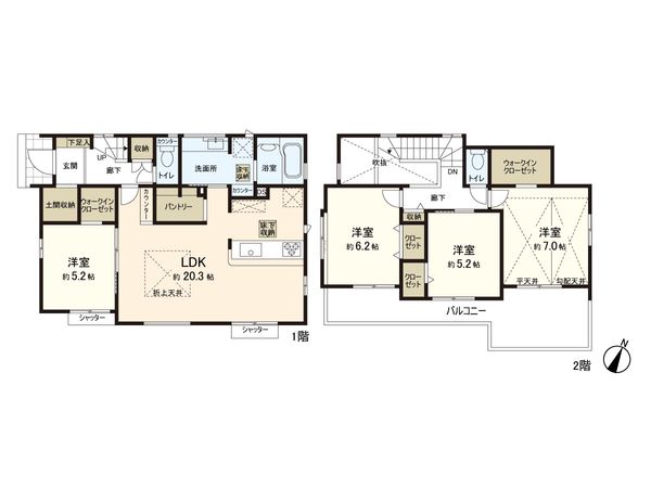 間取図(平面図)