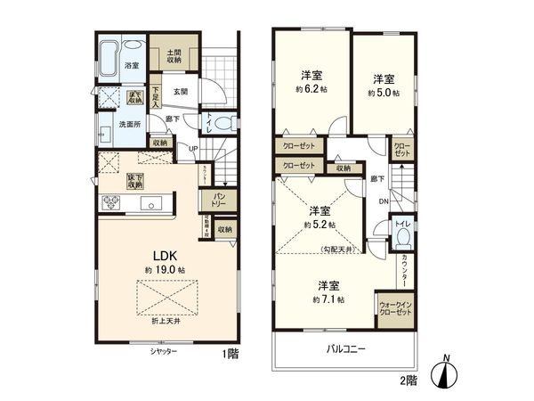 間取図(平面図)