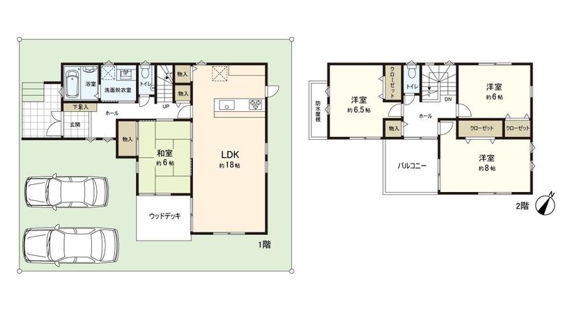 勝田台6丁目戸建 間取図(平面図) 勝田台6丁目戸建 間取図(平面図)