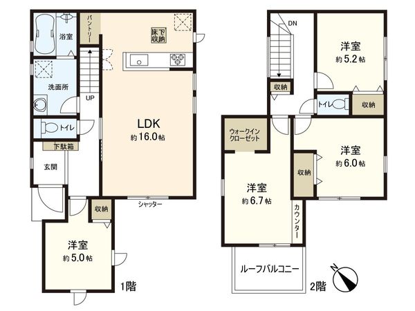間取図(平面図)