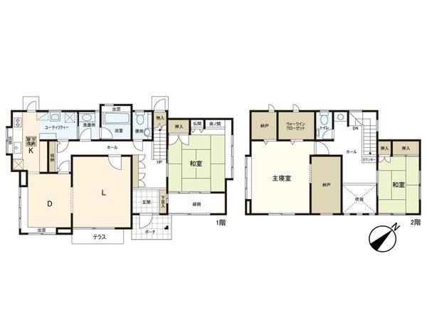 八千代台南2丁目 戸建 間取図(平面図) 間取図(平面図)