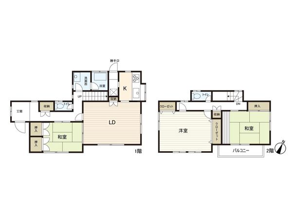 王子台6丁目戸建 間取図(平面図)