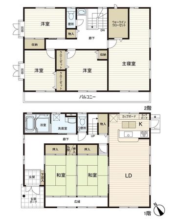 八千代台南2丁目 戸建 間取図(平面図) 八千代台南2丁目 戸建 間取図(平面図)
