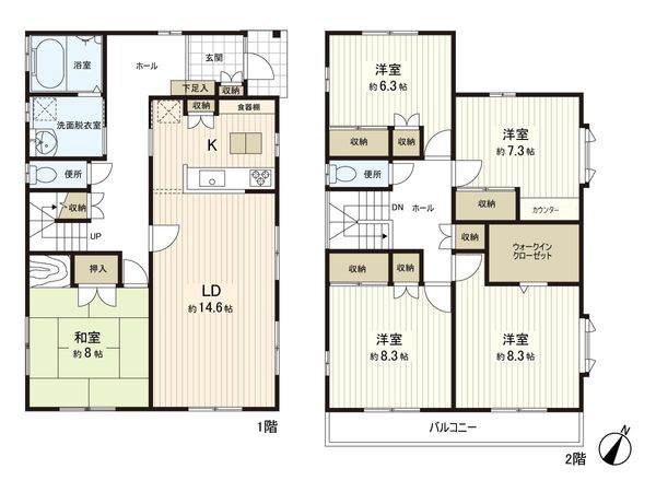 間取図(平面図)
