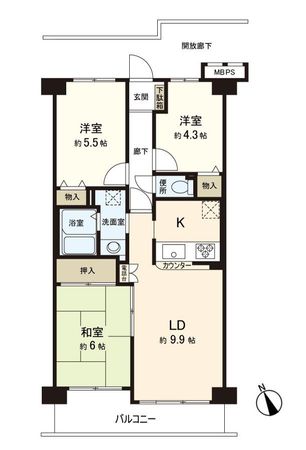 間取図(平面図)