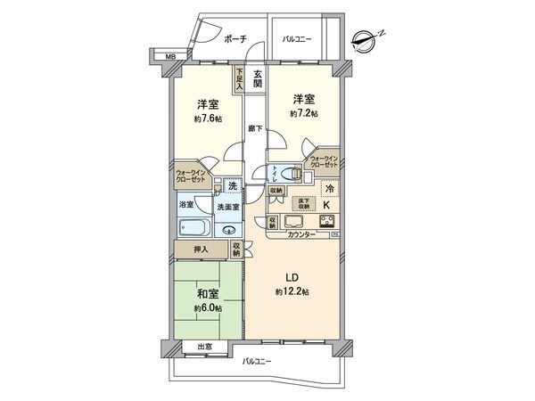 間取図(平面図)