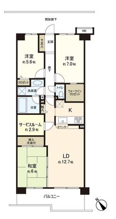 間取図(平面図)