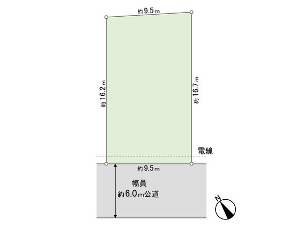 鎌ケ谷市鎌ケ谷4丁目 土地 区画図 鎌ケ谷市鎌ケ谷4丁目 土地 区画図