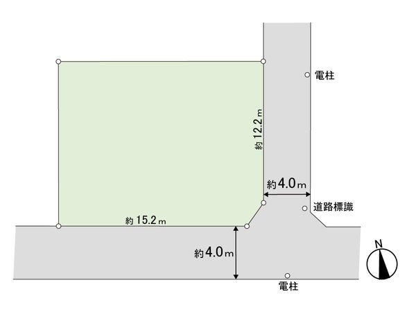 鎌ケ谷市中央二丁目 土地 区画図 鎌ケ谷市中央二丁目 土地 区画図