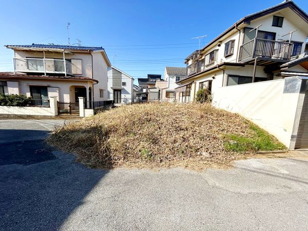鎌ケ谷市東鎌ケ谷2丁目 土地 前面道路含む外観 前面道路含む外観