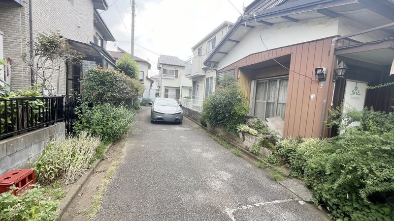 鎌ケ谷市鎌ケ谷7丁目 土地 前面道路含む外観 鎌ケ谷市鎌ケ谷7丁目 土地 前面道路含む外観