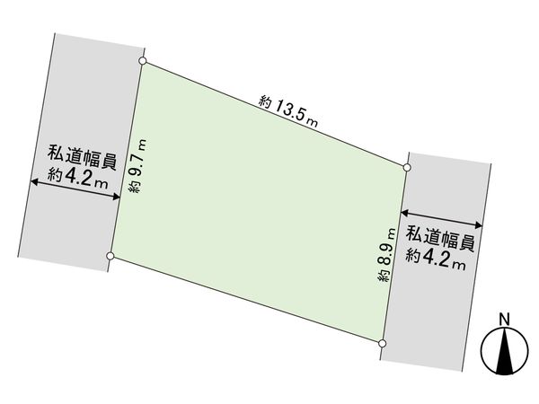 船橋市馬込町 土地 区画図 船橋市馬込町 土地 区画図