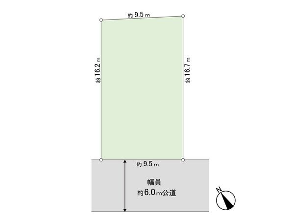 鎌ケ谷市鎌ケ谷4丁目 土地 区画図 鎌ケ谷市鎌ケ谷4丁目 土地 区画図