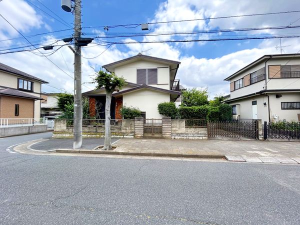 鎌ケ谷市東初富4丁目 土地 前面道路含む外観 鎌ケ谷市東初富4丁目 土地 前面道路含む外観