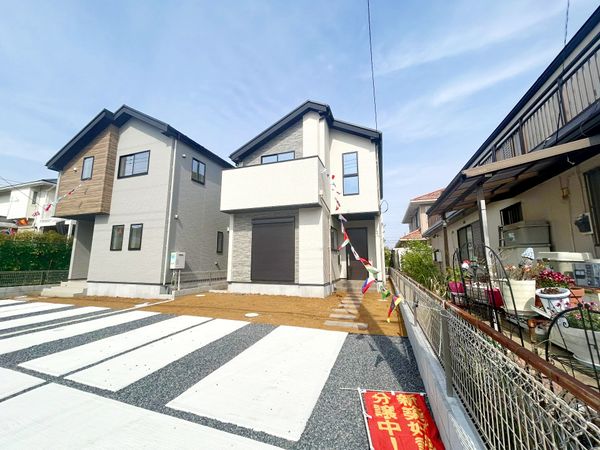 印西市高花6丁目 新築戸建 2号棟 外観 印西市高花6丁目 新築戸建 2号棟 外観