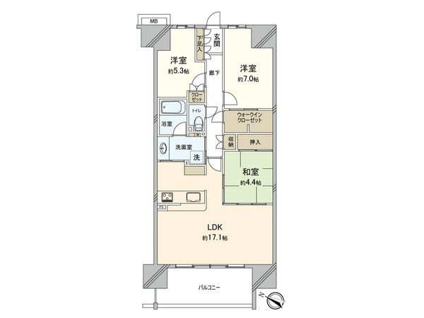 間取図(平面図)